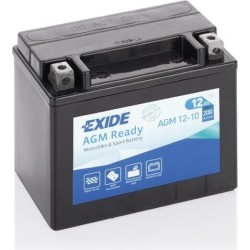 Bateria de mota Exide AGM12-10 12V 10Ah 150A AGM - 1